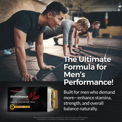 Box and dosing scene showing simple daily routine with PerformanceMax