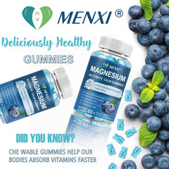 MENXI Magnesium Gummies 120-count bottle offers a long-lasting daily wellness option
