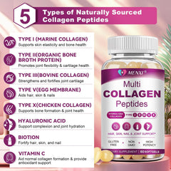 Close-up of MENXI softgel capsules for easy swallowing