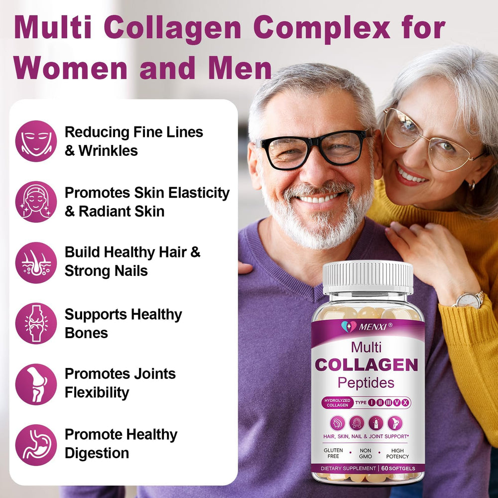 MENXI ingredients graphic showing Vitamin C and Hyaluronic Acid for skin hydration