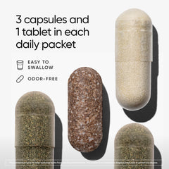 meOrigin multivitamin capsules array illustrates comprehensive nutrition for energy and beauty support.