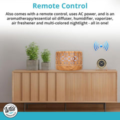 mEssentials Wild Essentials diffuser features dark wood branch design