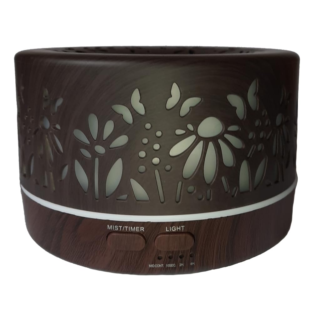 mEssentials Wild Essentials diffuser front view showing 700ml capacity for long-lasting fragrance