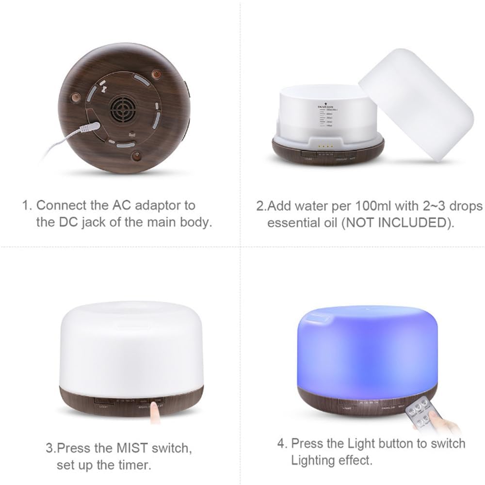 mEssentials Wild Essentials diffuser doubles as a subtle night light