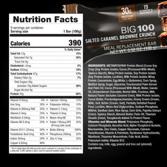MET-Rx Big 100 Bar on-the-go snack during workouts.