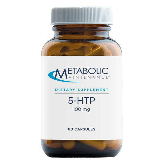 Metabolic Maintenance 5-HTP bottle for daily mood support and restfulness