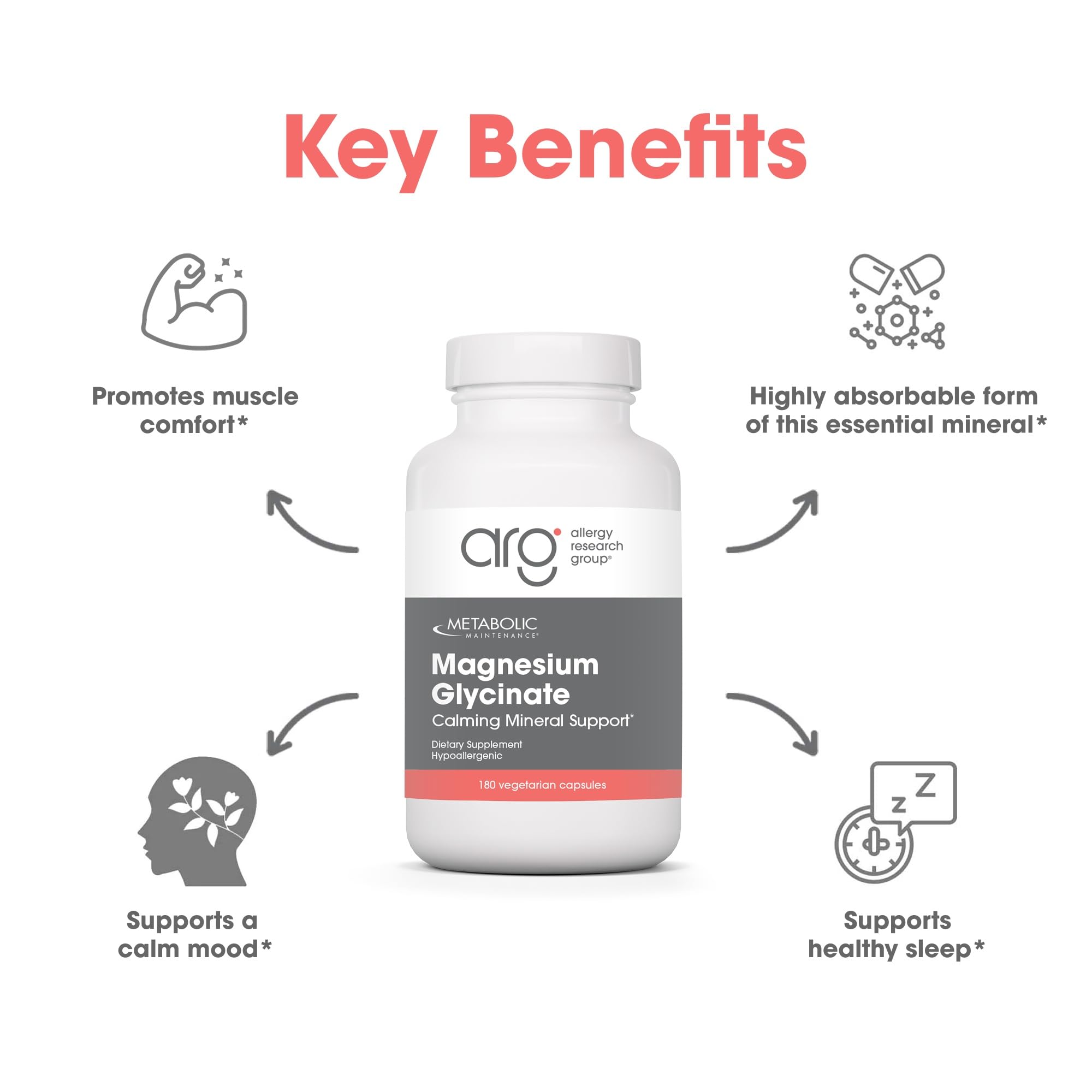 Metabolic Maintenance vitamin C ingredients close-up highlighting antioxidant support.