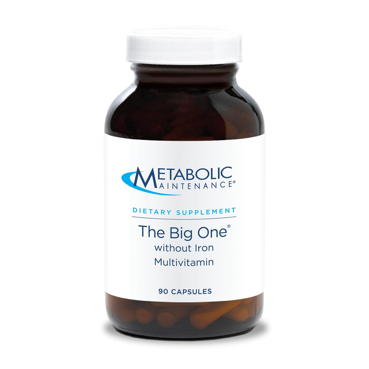 Metabolic Maintenance Big One bottle cap, secure packaging for daily use.