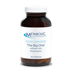 Metabolic Maintenance Big One bottle cap, secure packaging for daily use.