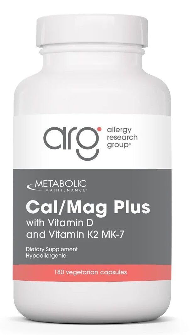 Metabolic Maintenance Cal/Mag Plus bottle front shows bone-support formula