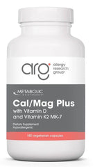 Metabolic Maintenance Cal/Mag Plus bottle front shows bone-support formula