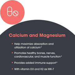 Metabolic Maintenance Cal/Mag Plus daily serving setup on a kitchen counter