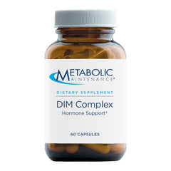 Metabolic Maintenance DIM Complex bottle highlights estrogen support for daily wellness