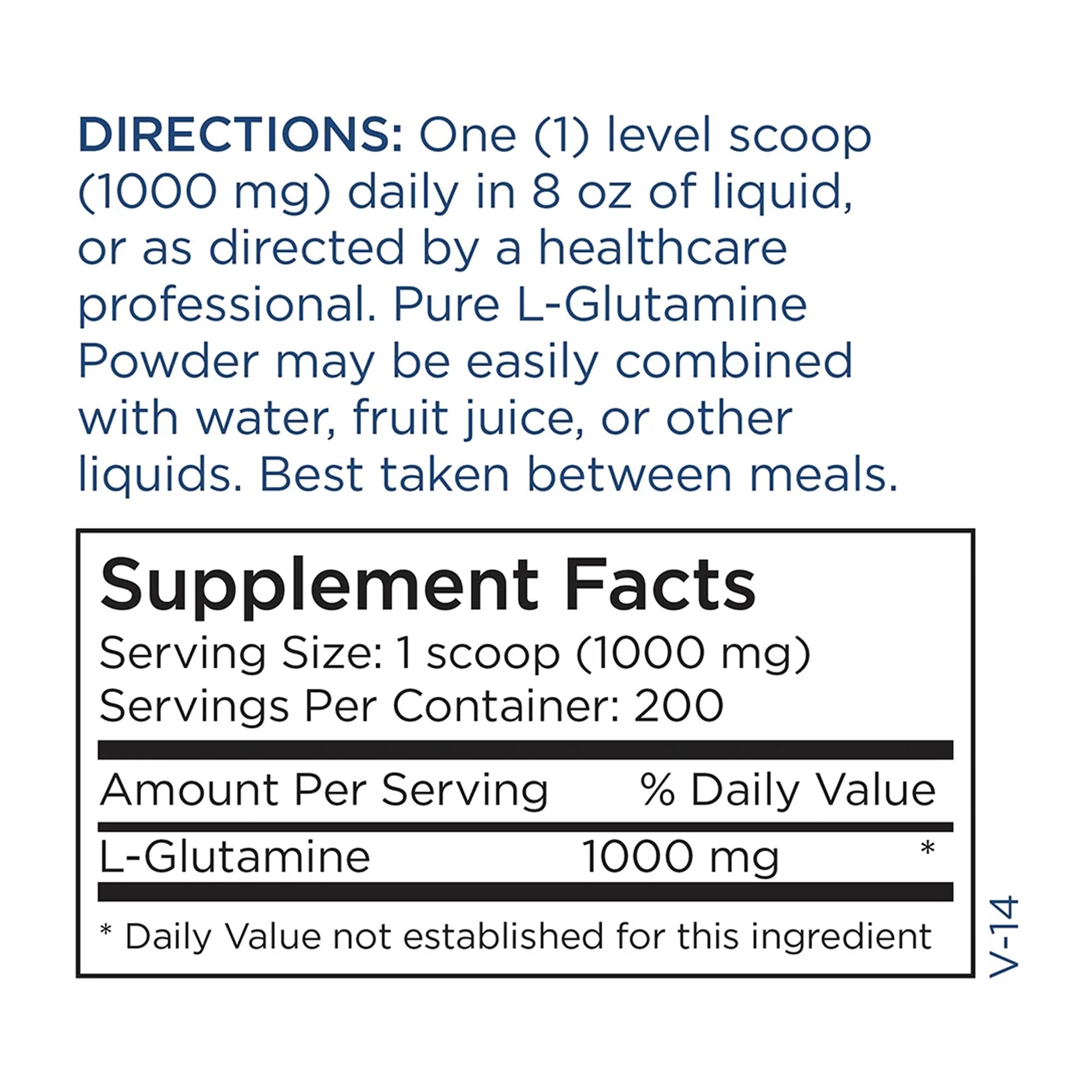 Metabolic Maintenance L-Glutamine powder bottle ready for daily gut support