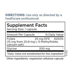 Metabolic Maintenance L-Methylfolate on a tidy desk setup for daily routine.