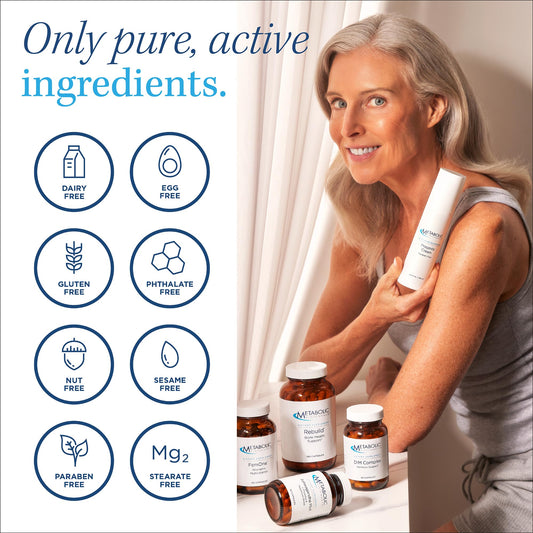 Close-up of Metabolic Maintenance L-Methylfolate capsules for easy daily dosing