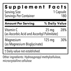 Metabolic Maintenance Magnesium Glycinate capsules close-up showing high absorption for daily use.
