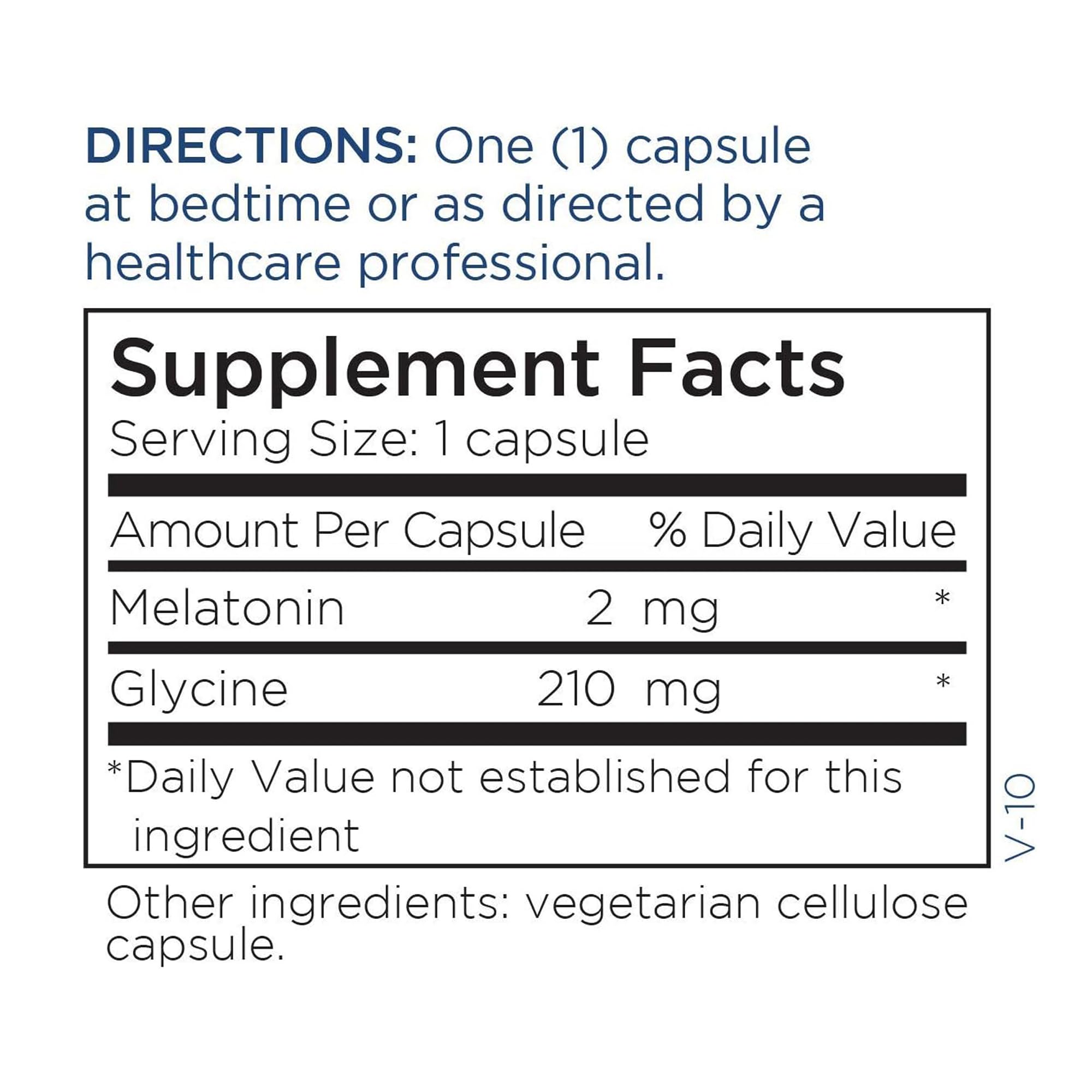 Ingredient panel indicating guar gum-based release in Metabolic Maintenance formula.