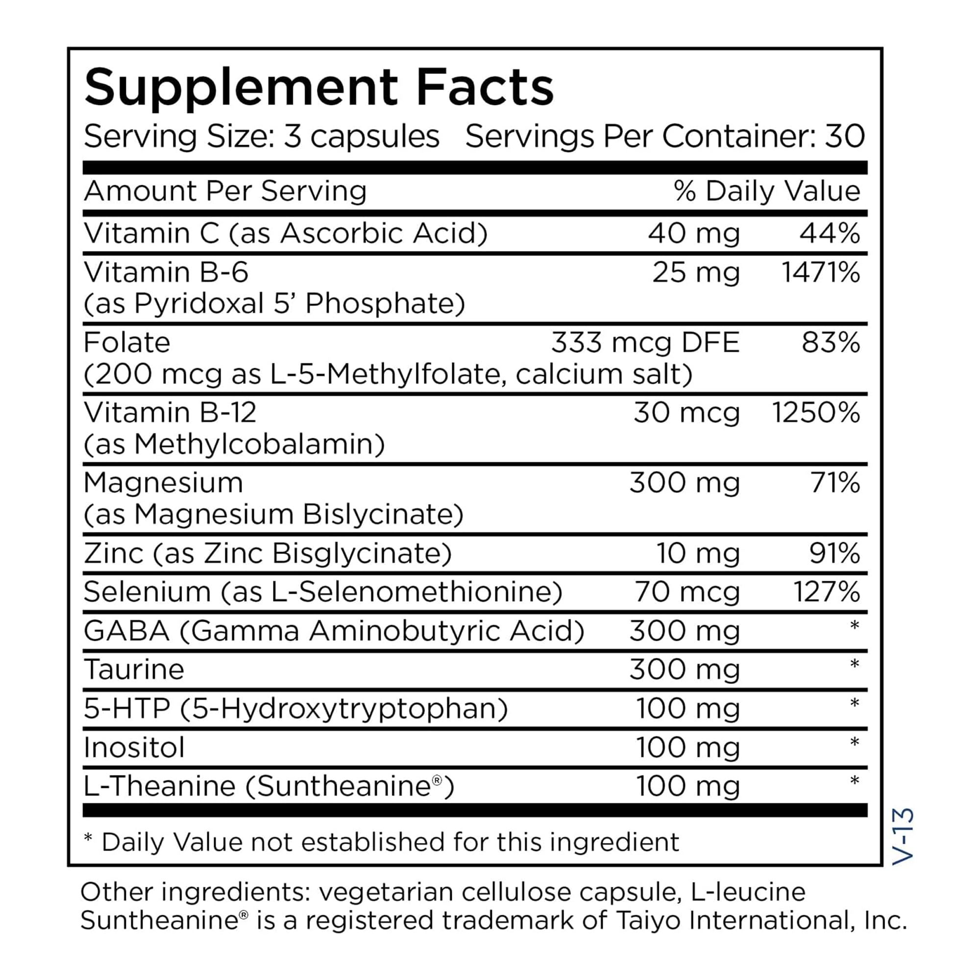 Packaging shot of Metabolic Maintenance MetaCalm in BPA-free amber glass for freshness