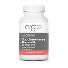 Metabolic Maintenance Saccharomyces boulardii bottle and capsules supporting gut balance.