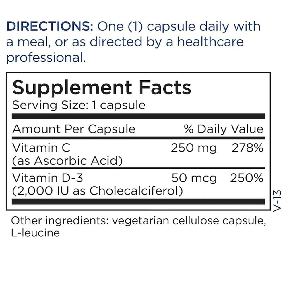 Metabolic Maintenance Vitamin D3 package insert showcasing 120 servings for ongoing use.