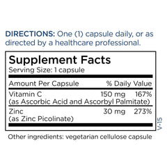 Metabolic Maintenance Zinc Picolinate serving scene ready for daily routine