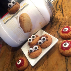 Protizyme baking protein cookie pancake image showcases versatile uses