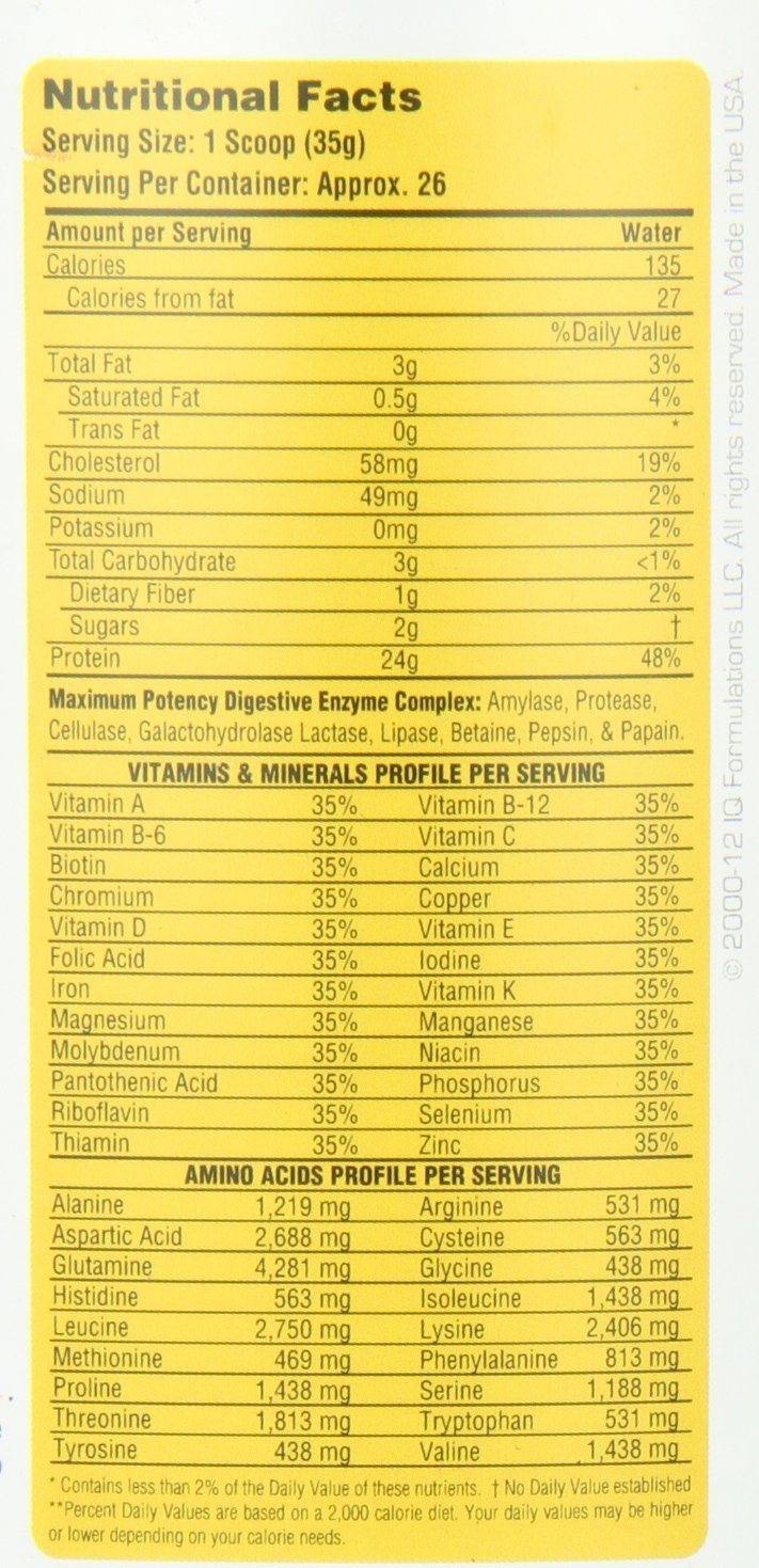 Metabolic Nutrition ProtiZyme shake glass demonstrates easy-mix texture for post-workout recovery.