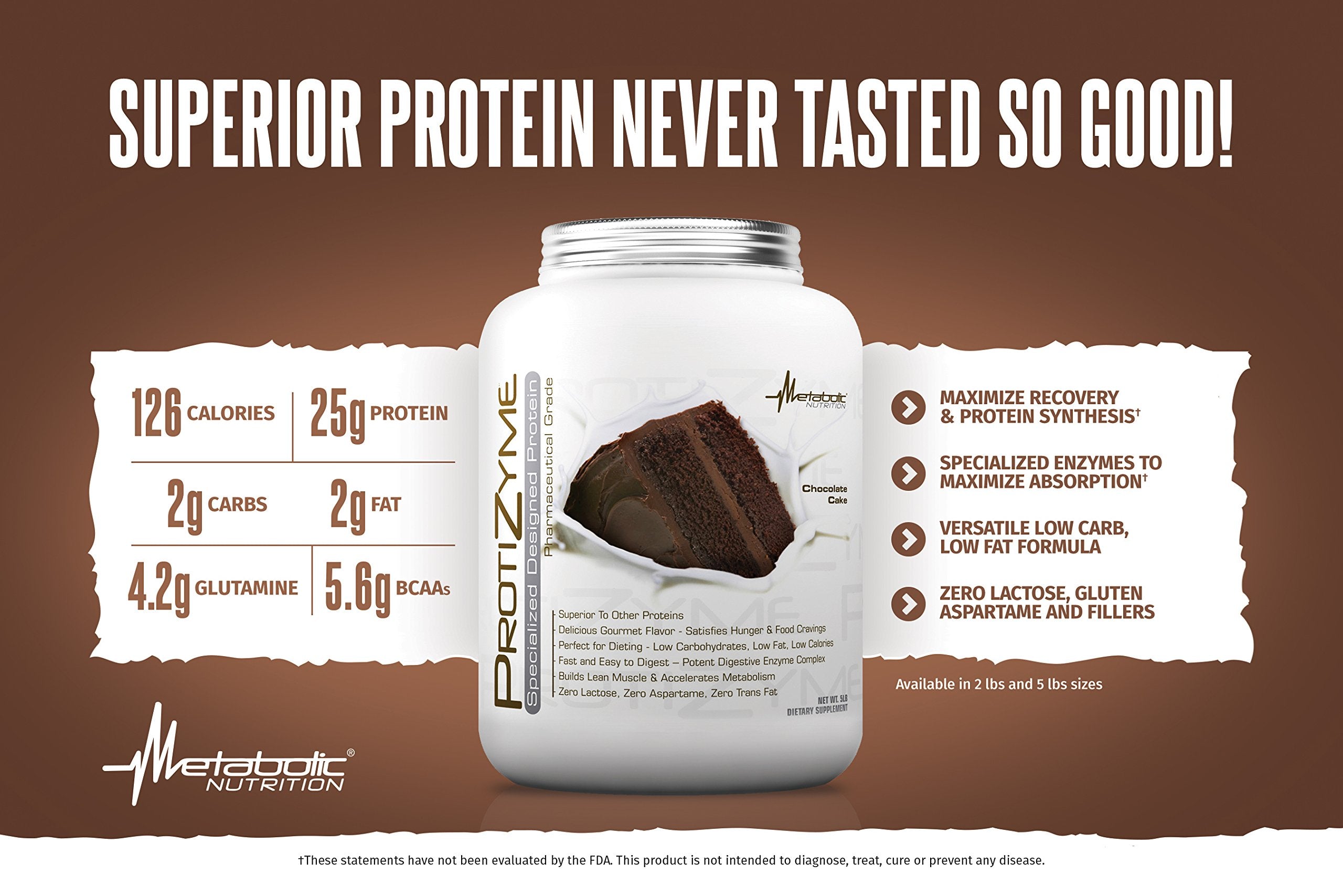 Protizyme serving scoop demonstrates precise portions for quick shakes
