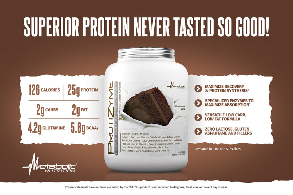 Protizyme serving scoop demonstrates precise portions for quick shakes