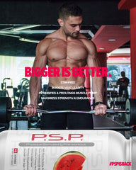 Metabolic Nutrition P.S.P. dissolved in water shows vibrant color and smooth texture