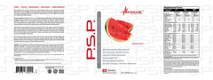 Metabolic Nutrition P.S.P. scoop with watermelon flavor ready for quick mix