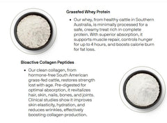 Chocolate Metabolic Super Protein tub with scoop for post-workout shakes