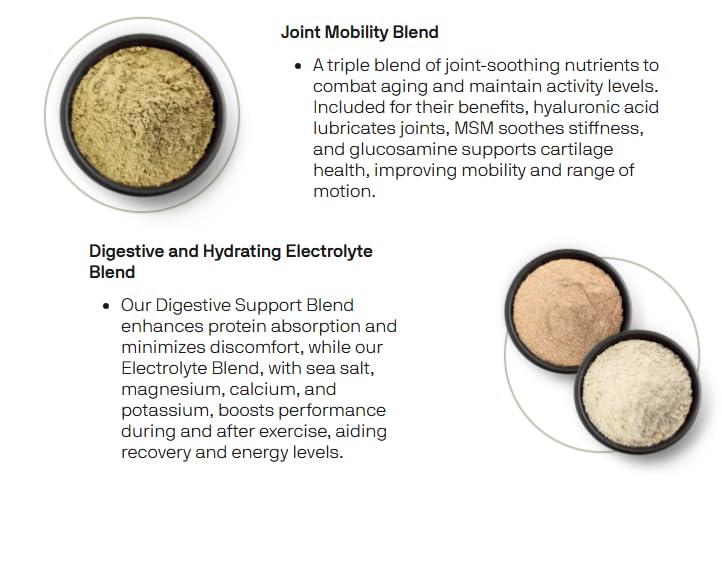 Scoop and powder of Metabolic Super Protein ready for recipes
