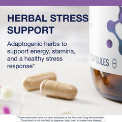 Metagenics Adreset bottle pour demonstrating easy daily use to support energy.