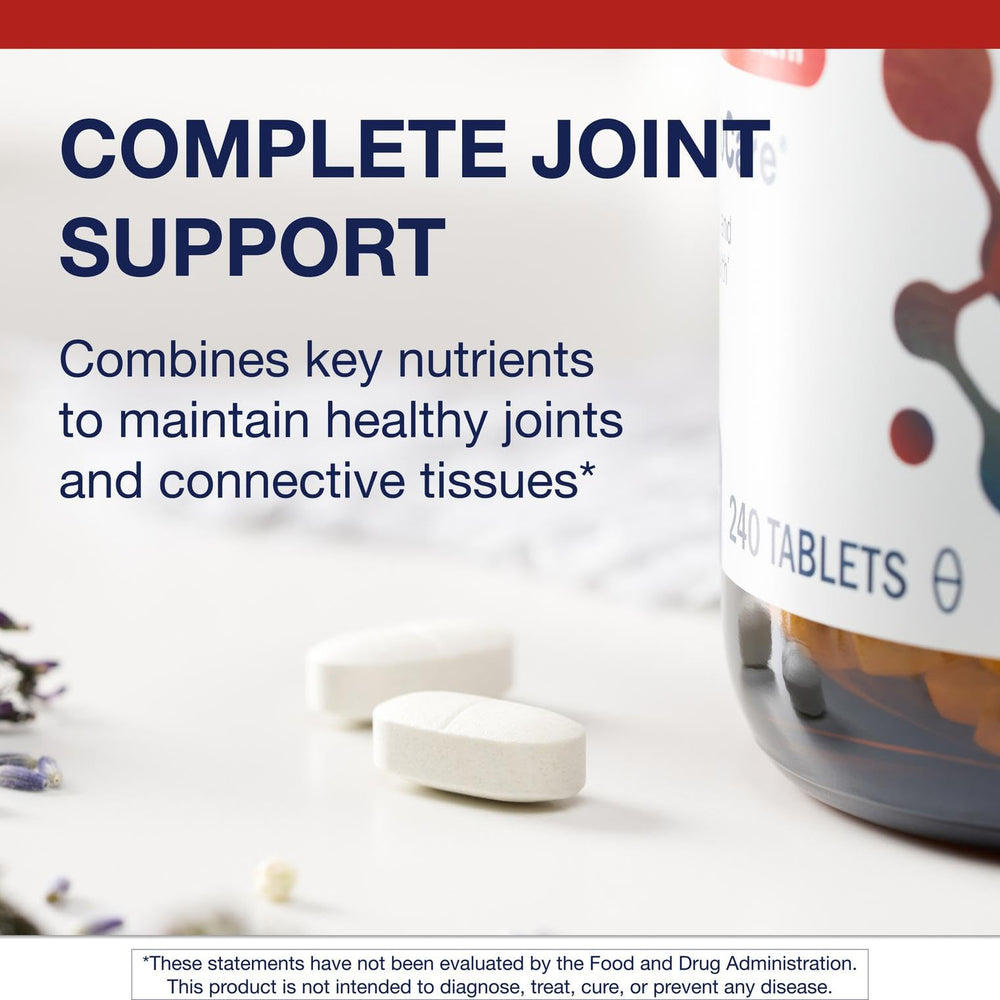 Metagenics ChondroCare front packaging highlights gluten-free, cGMP-certified formula.