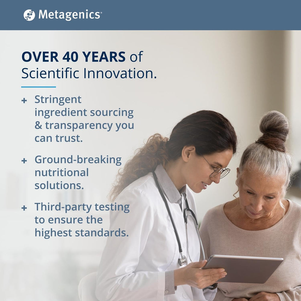 Metagenics Clear Change Daily Essentials NAC component for cellular health