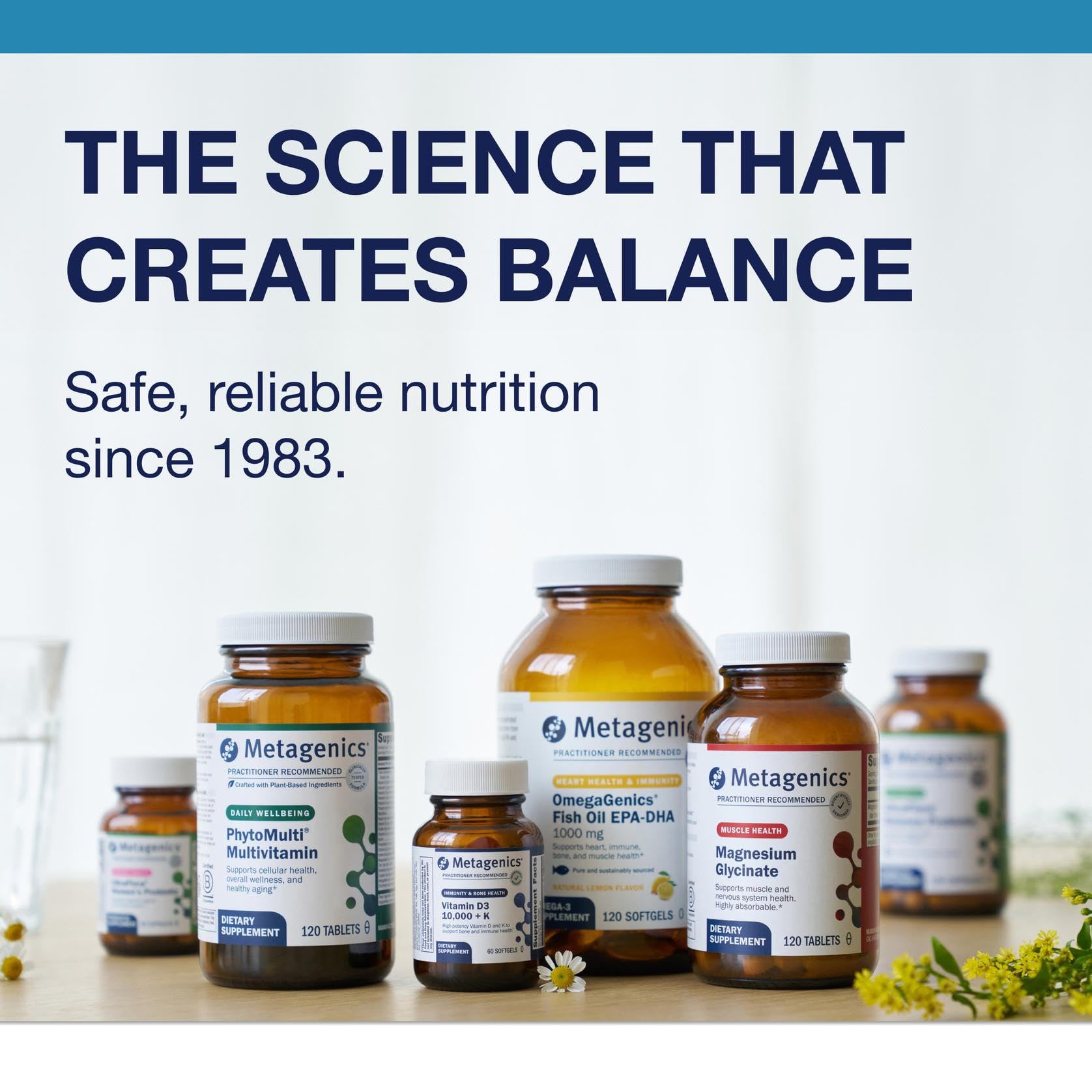 Metagenics Concentrated Ultra Prostagen ingredients panel lists saw palmetto, nettle, lycopene