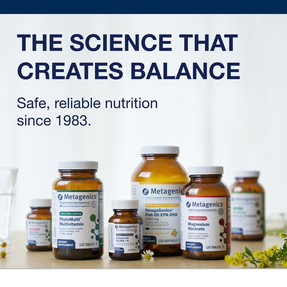 Energy-support visual for Metagenics Hemagenics iron supplement.