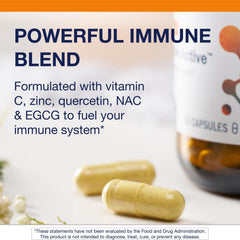 Serving dose shows 2 capsules per day for convenient routine.