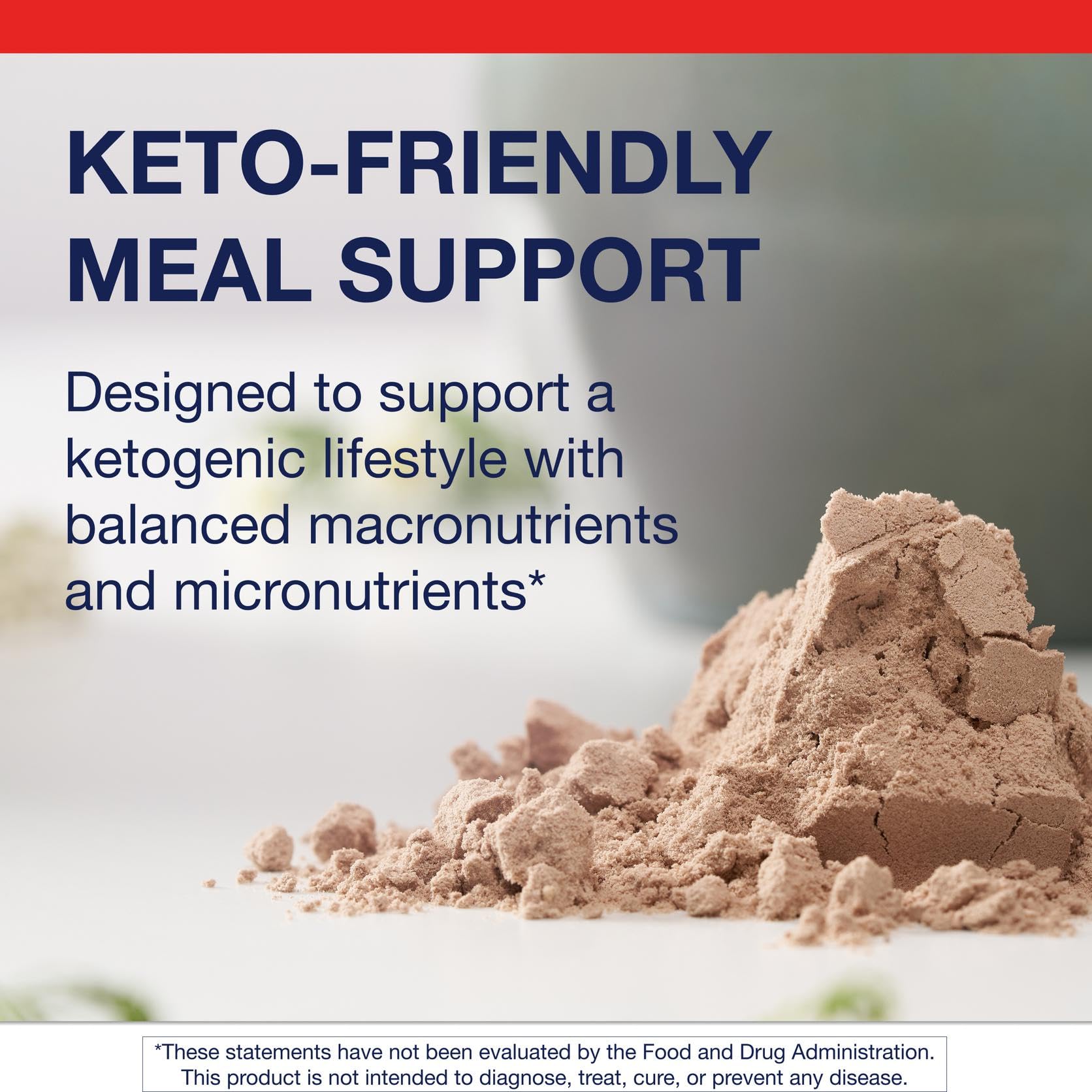 Metagenics Ketogenic Shake chocolate close-up of MCTs and minerals