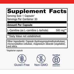 Active lifestyle setting with Metagenics L-Carnitine for fat metabolism.
