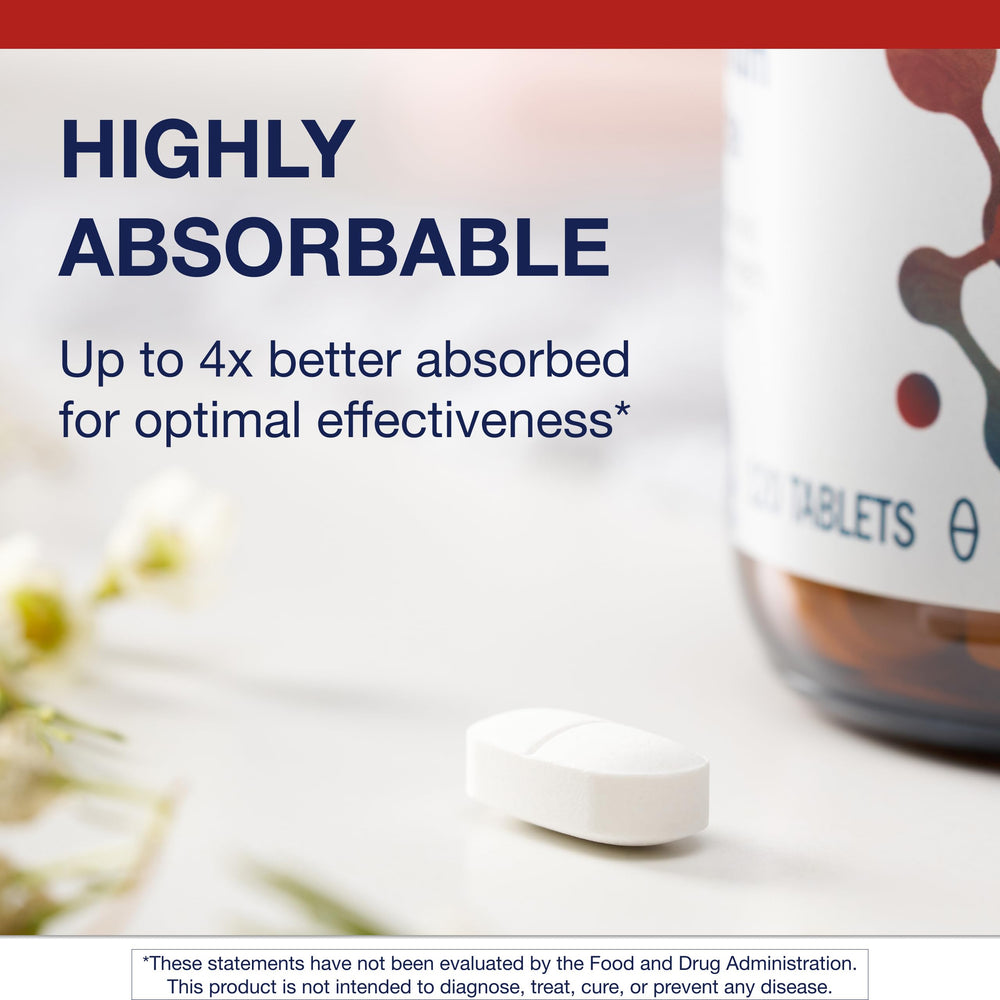 Metagenics Magnesium Glycinate label highlights purity and non-GMO ingredients.