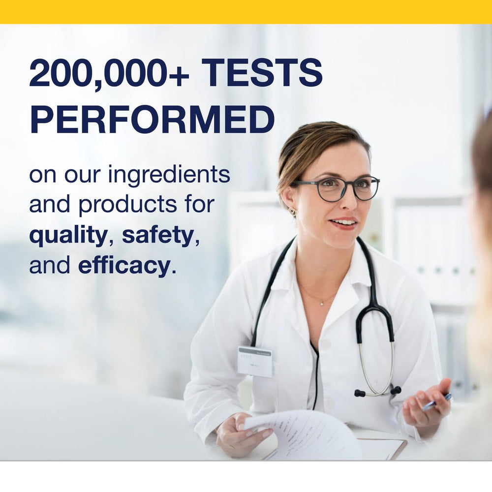 Metagenics OmegaGenics purity testing icon image may signify purity and sustainability commitments