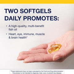 Metagenics OmegaGenics softgels front image may promote convenient daily omega-3 intake