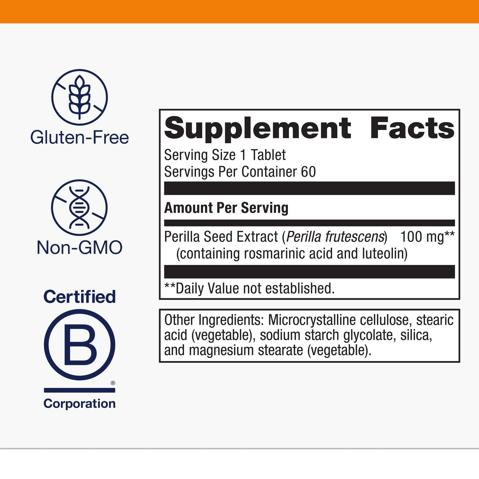 Rosmarinic acid and luteolin highlighted as key bioflavonoids for antioxidant defense