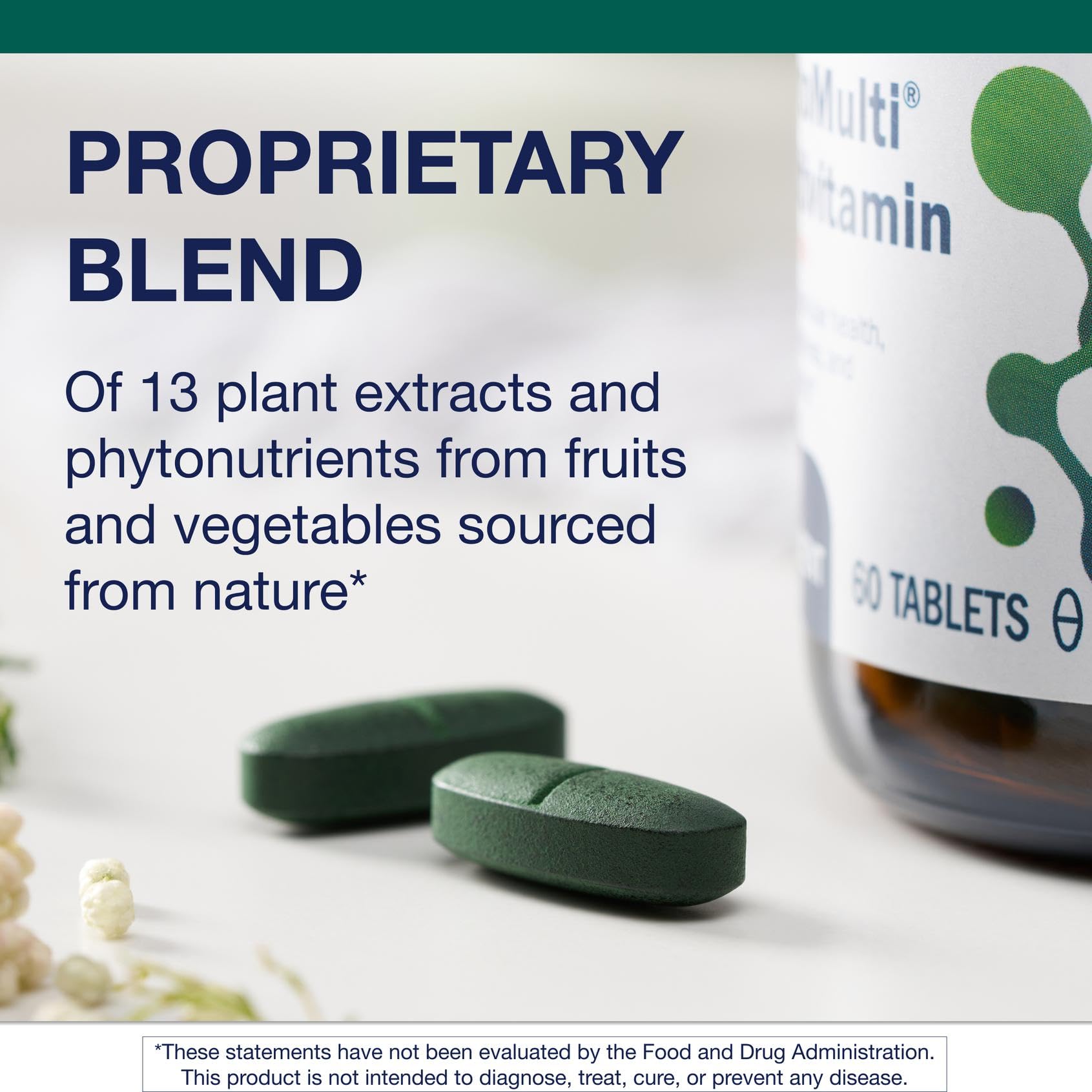 Metagenics PhytoMulti phytonutrient blend diagram inspired by Mediterranean diet