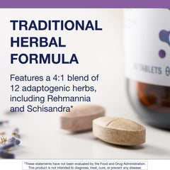 Metagenics Serenagen Asian ginseng root illustrates natural energy groundwork.