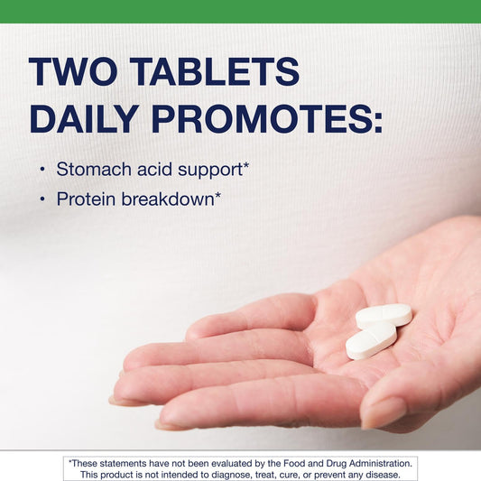 Metagenics SpectraZyme Betaine HCl capsules close-up highlighting digestive potency.