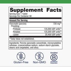 Metagenics SpectraZyme packaging graphic emphasizes trusted practitioner support.